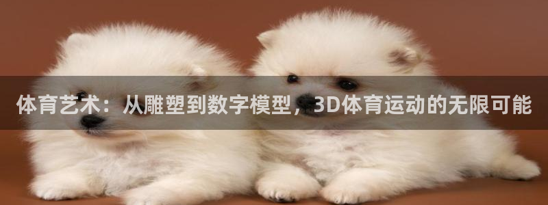 杏耀4代理：体育艺术：从雕塑到数字模型，3D体育运动的无限可能