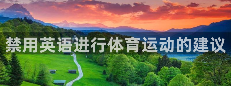杏耀注册平台：禁用英语进行体育运动的建议