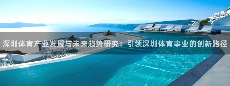 杏耀官网：深圳体育产业发展与未来趋势研究：引领深圳体育事业的创新路径