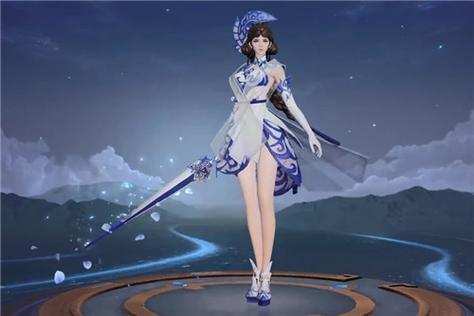 王者荣耀露娜瓷语鉴心：国风青花瓷，高性价比首选！