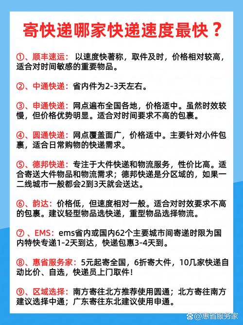 可靠快递哪家强？速度快又靠谱的快递推荐